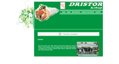 Desktop Screenshot of dristorkebap.com